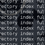Directory index full